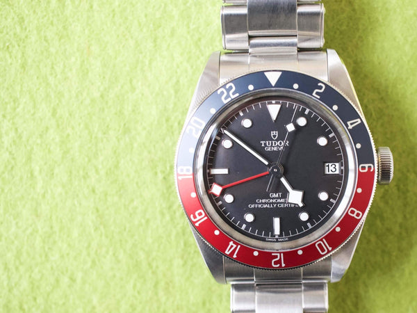 SOLDOUT: Tudor Black Bay GMT 2022 79830RB 41MM Black Dial Factory Box and Warranty Card