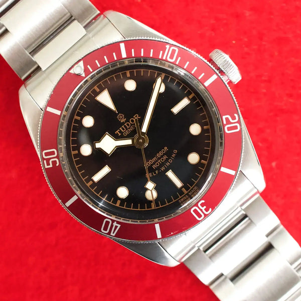 SOLDOUT: Tudor Black Bay Heritage 79220R 41MM Smiley Automatic Black Dial Box