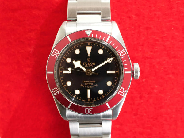 SOLDOUT: Tudor Black Bay Heritage 79220R 41MM Smiley Automatic Black Dial Box