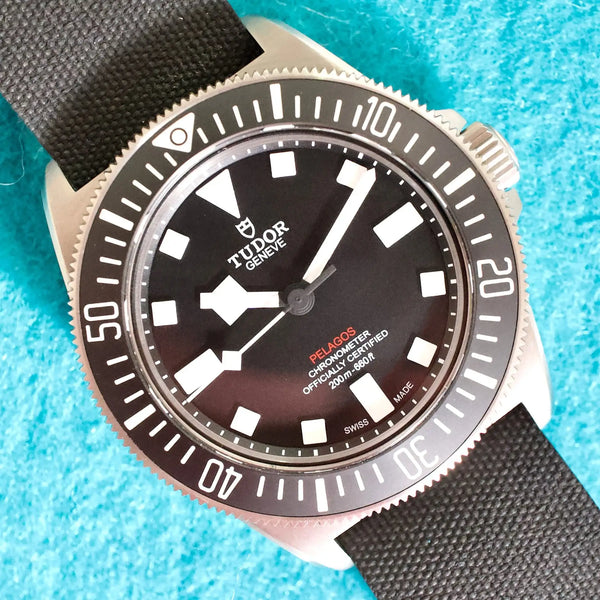 SOLDOUT: Tudor Pelagos Fxd 25717N 42MM Titanium Automatic Factory Warranty Box Papers 2025
