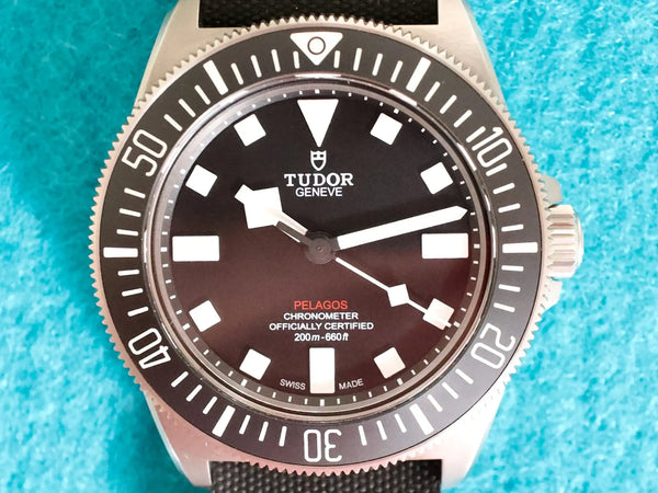 SOLDOUT: Tudor Pelagos Fxd 25717N 42MM Titanium Automatic Factory Warranty Box Papers 2025