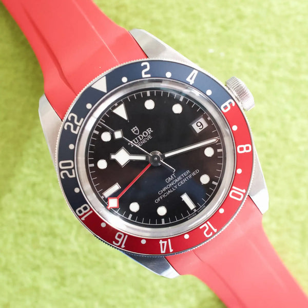 SOLDOUT: Tudor Black Bay GMT Pepsi 79830RB 41MM Automatic Black Dial Under FACTORY Warranty Box Papers 2022