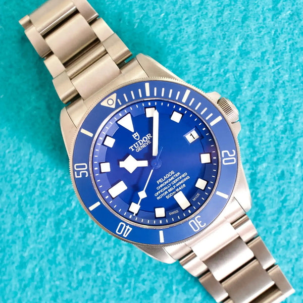 SOLDOUT: Tudor Pelagos 25600TB 42MM Titanium Automatic Blue Dial Factory Warranty Box Papers 2024