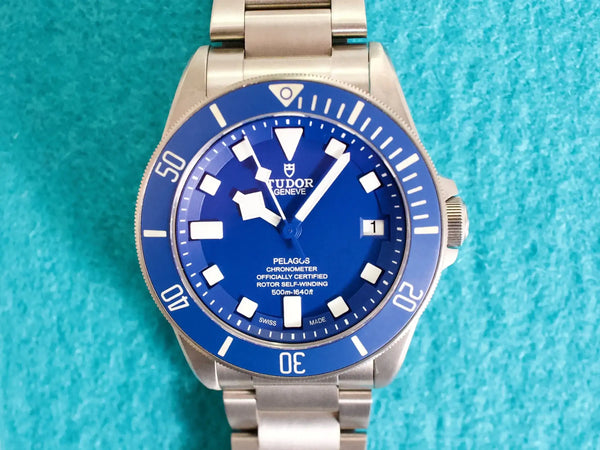 SOLDOUT: Tudor Pelagos 25600TB 42MM Titanium Automatic Blue Dial Factory Warranty Box Papers 2024