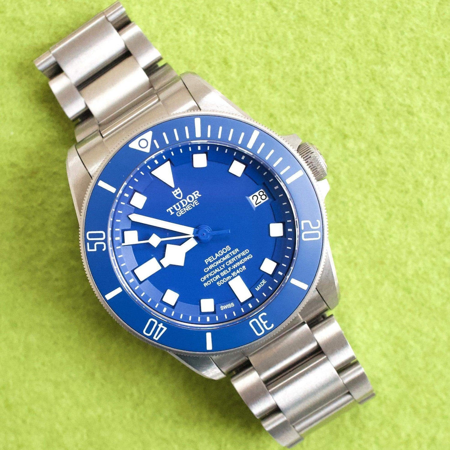 SOLDOUT: Tudor Pelagos 25600TB 42MM Titanium Blue Dial Box and Paper 2024