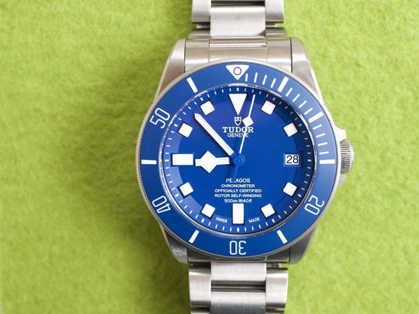 SOLDOUT: Tudor Pelagos 25600TB 42MM Titanium Blue Dial Box and Paper 2024