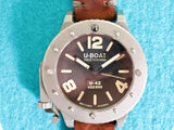 U-Boat U-42  Italo Fontana 53MM Limited Edition Titanium Automatic Limited to 999 Box Papers