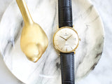 SOLDOUT: Universal Genève Chronometer Automatic 18K Gold Microtor 218-2 Vintage Swiss Watch FULLY SERVICED ONE YEAR WARRANTY