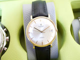 SOLDOUT: Universal Genève Chronometer Automatic 18K Gold Microtor 218-2 Vintage Swiss Watch FULLY SERVICED ONE YEAR WARRANTY