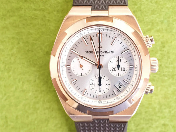 SOLDOUT: Vacheron Constantin Overseas Chronograph 5500V/000R 42.5MM Automatic 18k Rose Gold Box Papers 2022