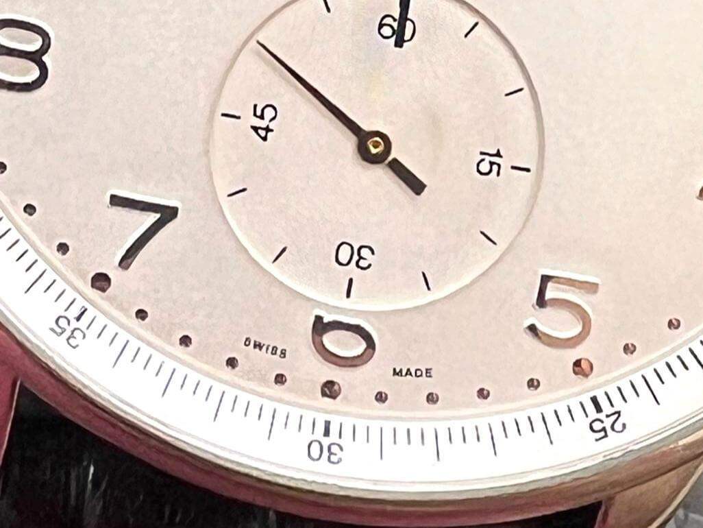 SOLDOUT: IWC Portuguese Chronograph IW3714 41MM White Dial Box and Papers - WearingTime Luxury Watches