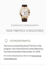 SOLDOUT: Vacheron Constantin Overseas Chronograph 5500V/000R 42.5MM Automatic 18k Rose Gold Box Papers 2022
