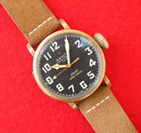 SOLDOUT: Zenith Pilot Type 20 Extra Special Bronze 29.2430.679 45MM Arabic Numeral Markers Black Bronze Box Automatic