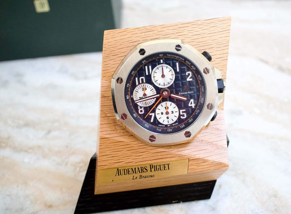 SOLDOUT: Audemars Piquet Royal Oak Alarm Clock 2018 Box Manual