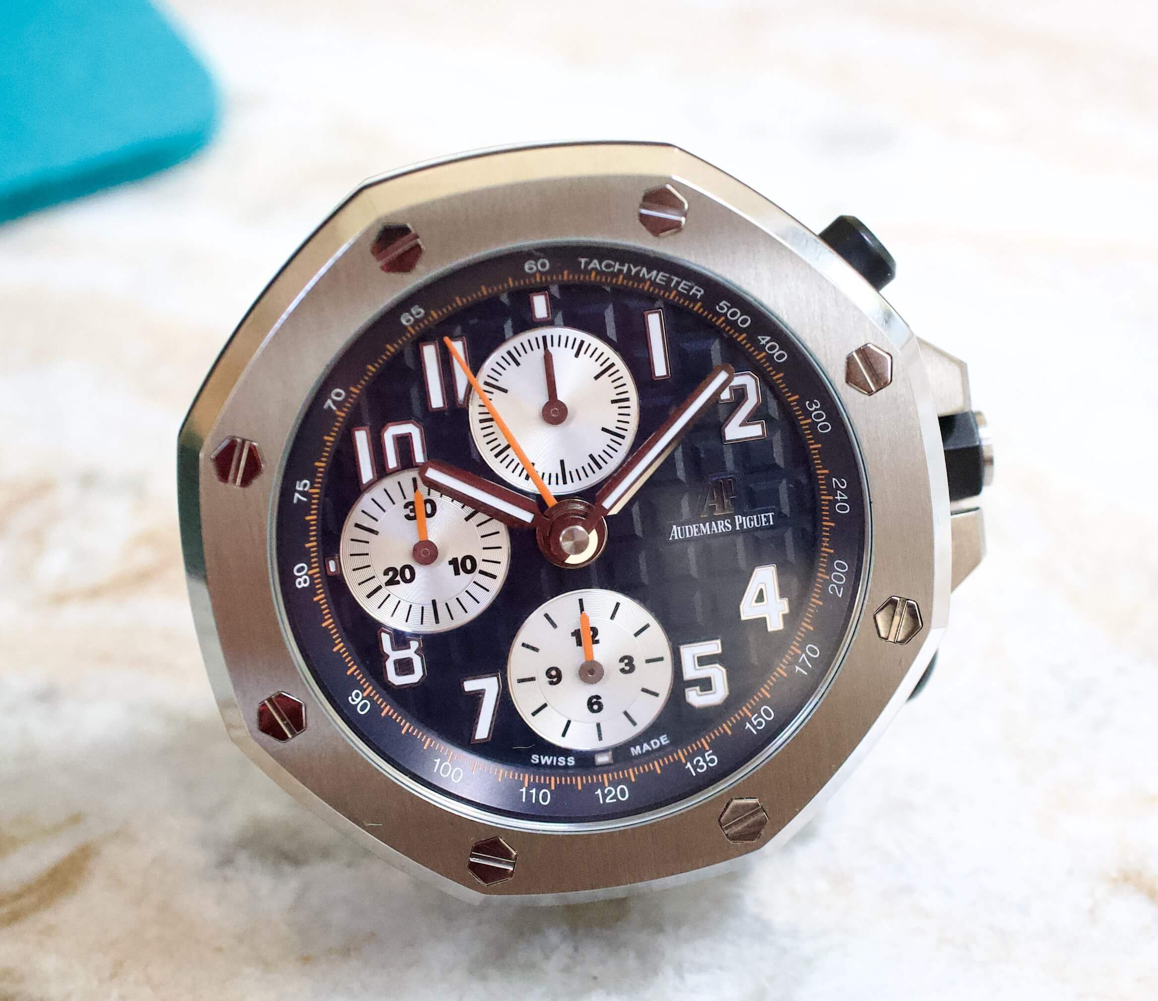 SOLDOUT: Audemars Piquet Royal Oak Alarm Clock 2018 Box Manual ...