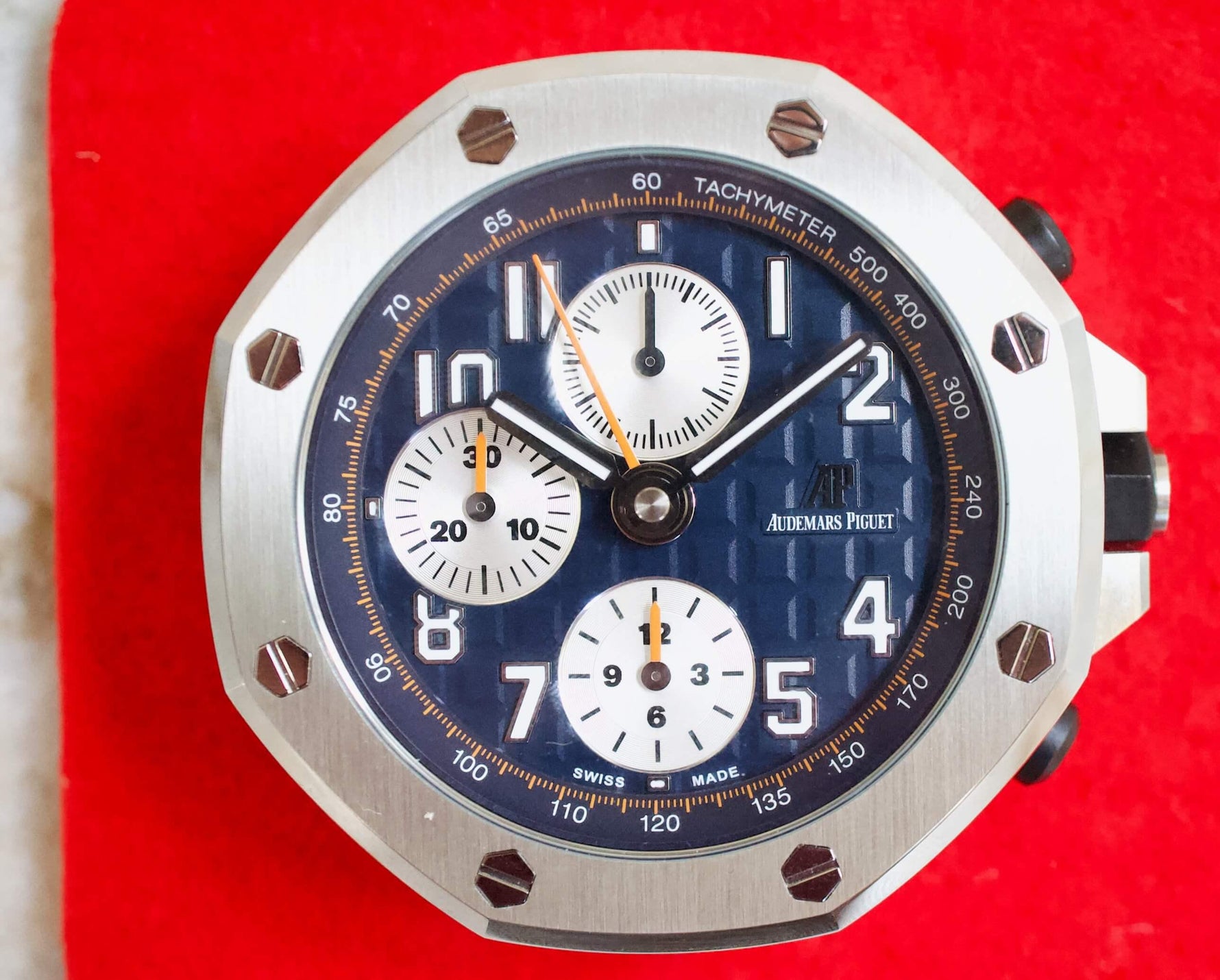Audemars Piquet Royal Oak Alarm Clock 2018 Box Manual - WearingTime Luxury Watches