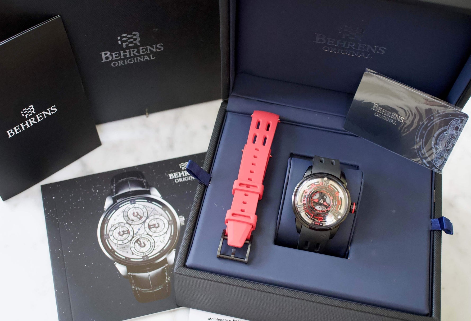 Behrens Original Starship Automatic BHR011C 42mm 2022 Box and Papers - WearingTime Luxury Watches