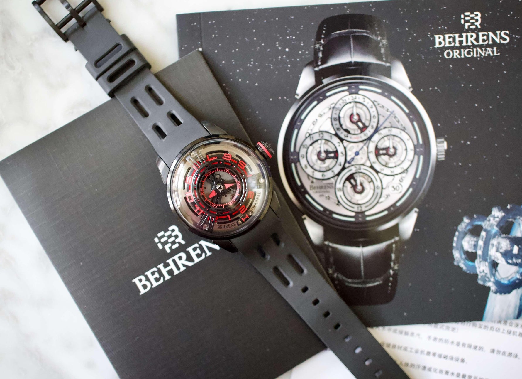 Behrens Original Starship Automatic BHR011C 42mm 2022 Box and Papers - WearingTime Luxury Watches