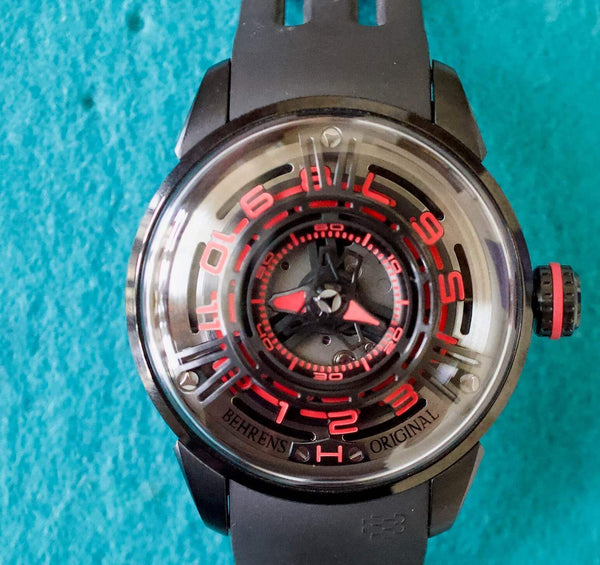 SOLDOUT: Behrens Original Starship Automatic BHR011C 42mm 2022 Box and Papers