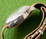 SOLDOUT: Benrus Sky Chief 38MM Vintage Manual Wind White Dial Chronograph