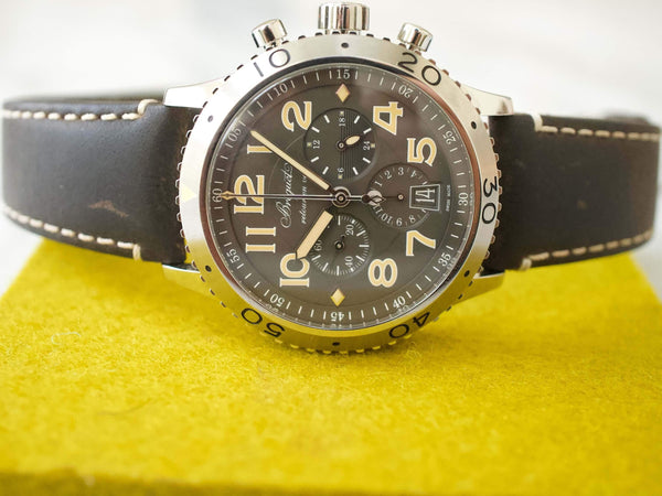 SOLDOUT: Breguet Type XX - XXI - XXII 3817STX23ZU 42MM Chronograph Box Papers Manual