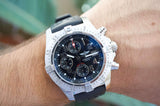 SOLDOUT: Breitling Avenger Skyland 45MM Chronograph Black Dial A13380 Automatic Box Papers
