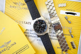 SOLDOUT: Breitling Avenger Skyland 45MM Chronograph Black Dial A13380 Automatic Box Papers