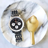 SOLDOUT: Breitling Navitimer 01 43MM AB0120 Black Chronograph Factory Breitling Box Automatic
