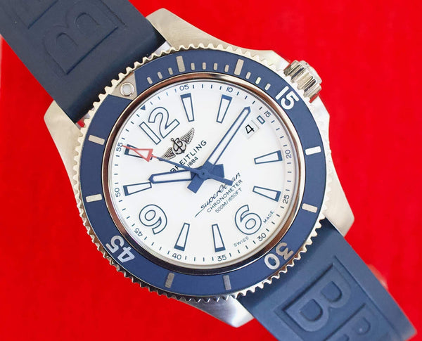 SOLDOUT: Breitling Superocean 42mm A17366 Divers 500M Box and Papers 2022 Breitling Warranty