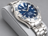 SOLDOUT: Omega Seamaster Diver 300 M 2255.80.00 41MM Electric Blue Dial Near Mint Automatic Serviced Box