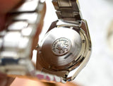 SOLDOUT: Grand Seiko Heritage 40MM Quartz Silver Dial Box Papers SBGP001G