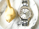SOLDOUT: Grand Seiko Heritage 40MM Quartz Silver Dial Box Papers SBGP001G