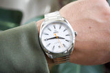 SOLDOUT: Omega Seamaster Aqua Terra 41MM Automatic 2022 White Dial Steel Box Papers 22010412102001