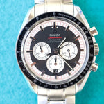 Omega Speedmaster 42MM Automatic Chronograph Panda Steel Box Papers Schumaker Limited 35075100 - WearingTime Luxury Watches