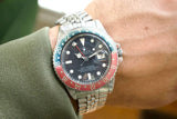 SOLD OUT: Rolex 1675 GMT Pepsi Ghost Bezel Usa Jubilee 40MM Box 1969