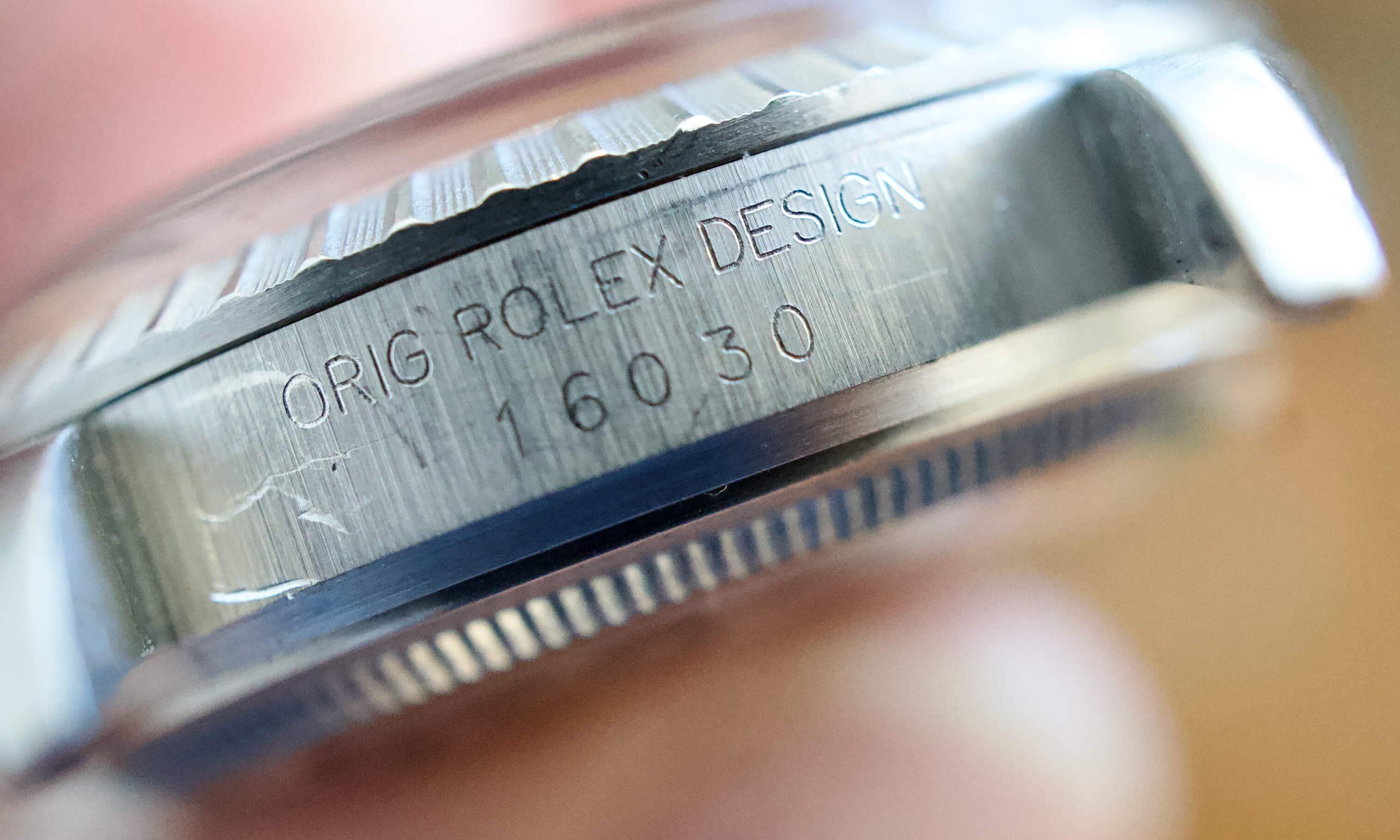 Orig rolex design clearance 116264