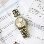 Rolex Datejust 36mm 16030 Jubilee Bracelet SERVICED 1986 Paperwork - WearingTime Luxury Watches