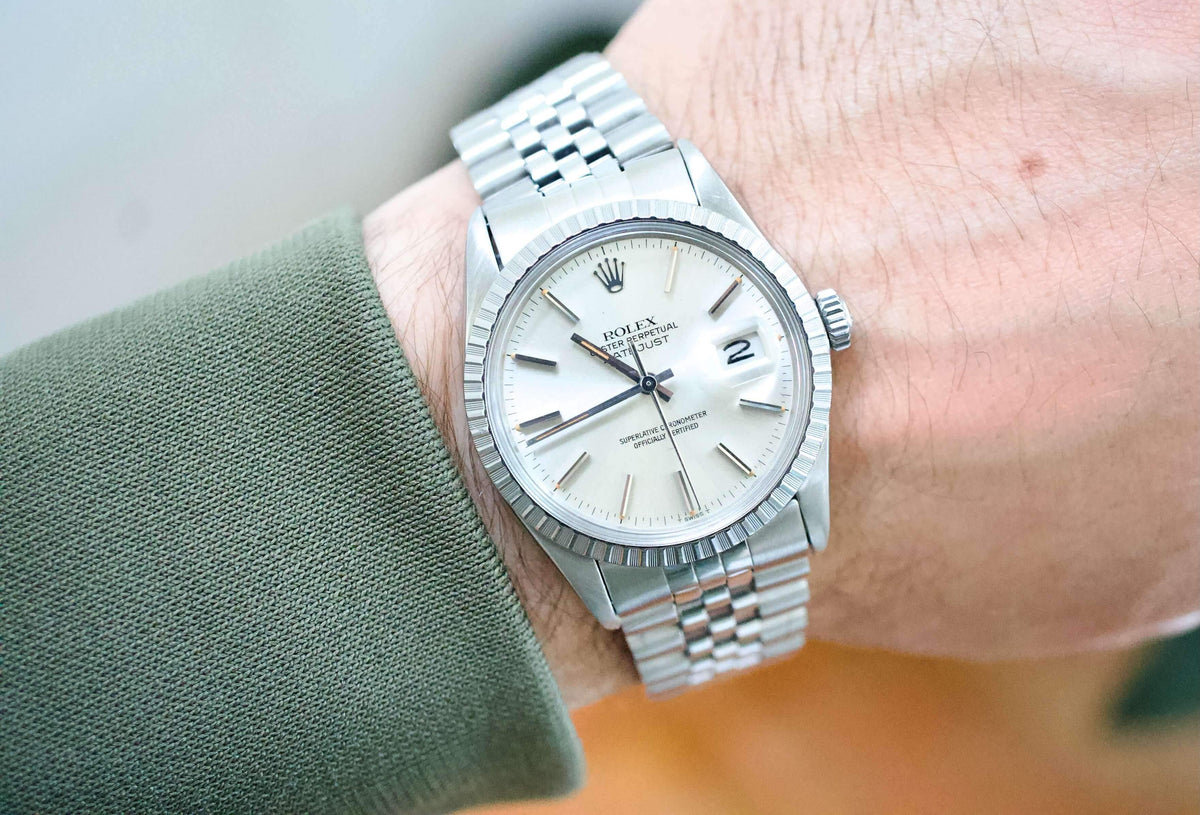 Rolex Datejust 36mm 16030 Jubilee Bracelet SERVICED 1986 Paperwork - WearingTime Luxury Watches