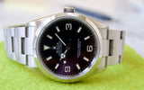 SOLDOUT: Rolex Explorer 114270 36MM 2004 Factory Rolex Service Rolex Warranty Card Box