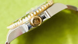 SOLDOUT: Rolex GMT Master II 116713LN CERAMIC Gold and Steel Automatic GMT Black Dial Box PAPERS