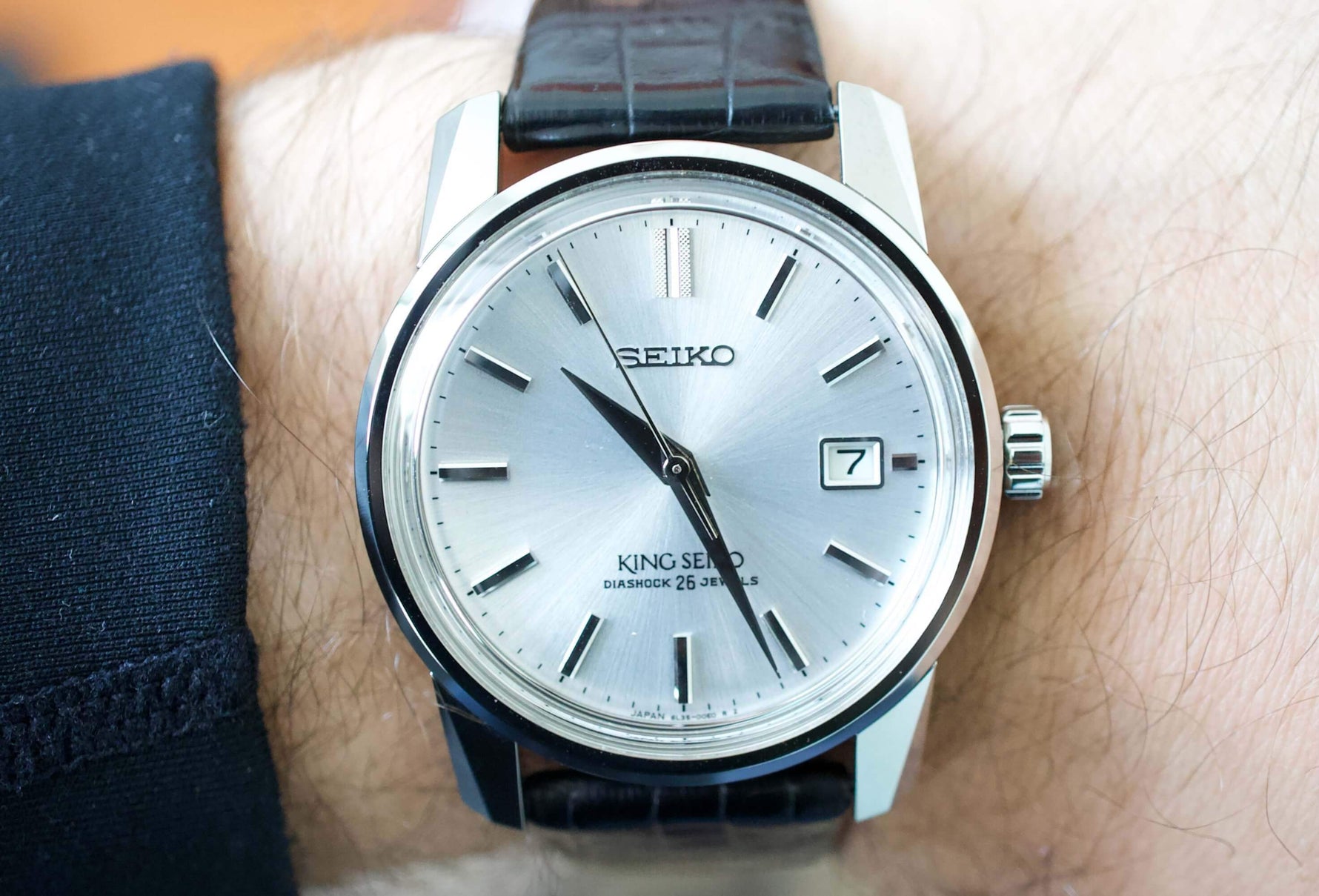 Seiko King Seiko 6L35-00D0 38MM Date, Limited to 3000, SERVICED Silver Steel Box + Papers Automatic 2021 - WearingTime Luxury Watches
