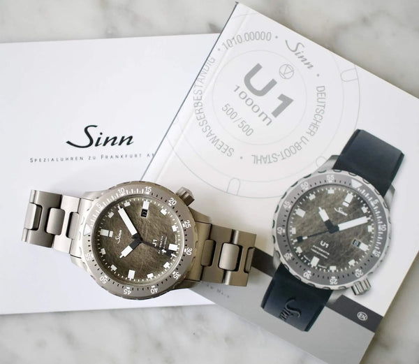 SOLDOUT: Sinn U1 DS 1010.0351 44MM Limited to 500 Box Papers 2021 Mint