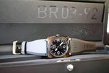 SOLD OUT: Bell & Ross Aviation BR 03-92 42MM Date, Ceramic Black Steel, Cermaic Box Automatic 2007