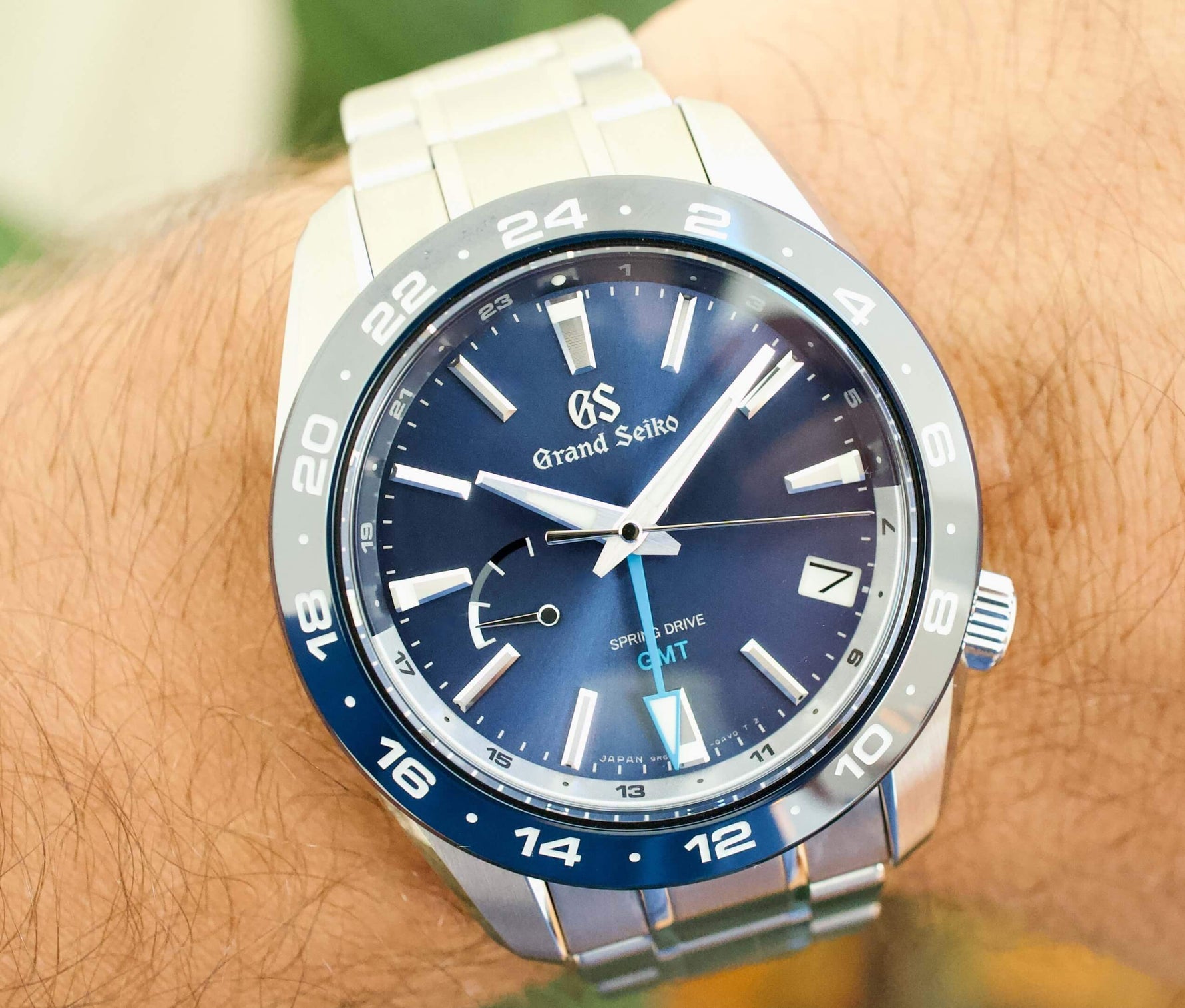 SOLD OUT: Grand Seiko Sport SBGE255 Sport GMT 40.5mm 2020 Box and Papers Blue Dial - WearingTime Luxury Watches