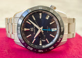 SOLD OUT: Grand Seiko Sport SBGE255 Sport GMT 40.5mm 2020 Box and Papers Blue Dial
