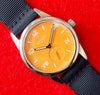 SOLD OUT: Nomos Club 38.5MM Manual Wind Nato Strap Box and Papers NEW 2022 Orange