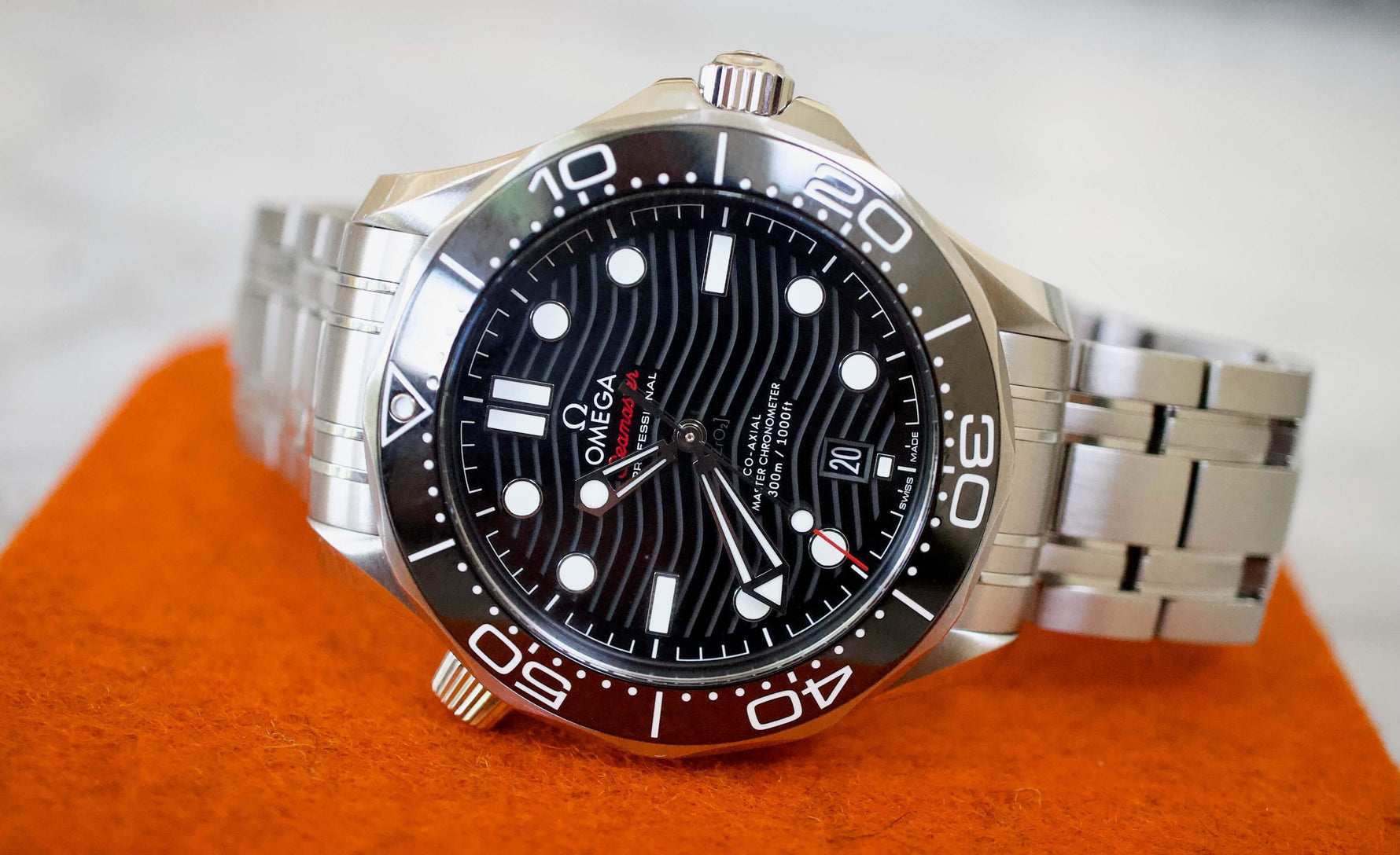 SOLD OUT: Omega Seamaster Diver 300M 21023422001001 42MM Automatic Box & Papers - WearingTime Luxury Watches