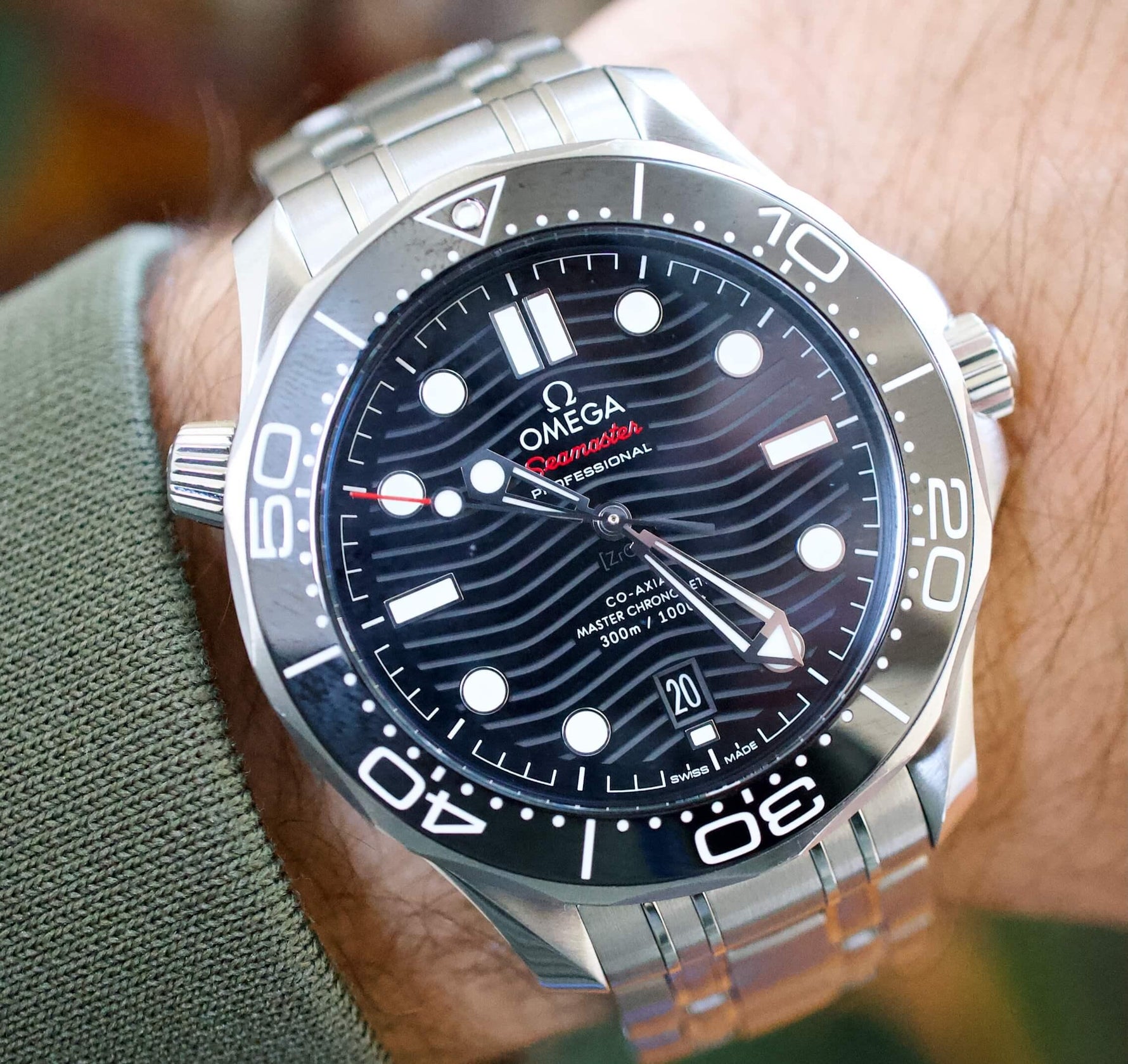 SOLD OUT: Omega Seamaster Diver 300M 21023422001001 42MM Automatic Box & Papers - WearingTime Luxury Watches