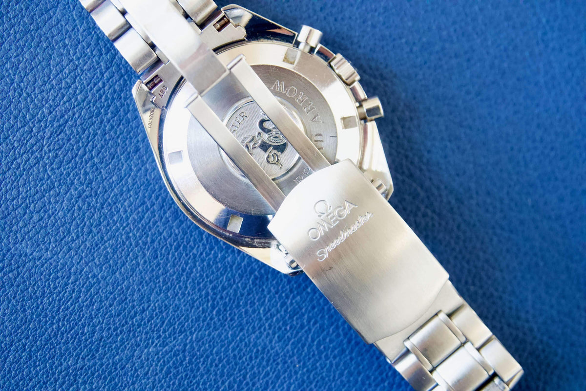 SOLD OUT: Omega Speedmaster Broad Arrow 1957 Column Wheel Automatic Chronograph 3551.20 42MM Automatic - WearingTime Luxury Watches
