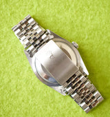 SOLD OUT: Rolex Datejust 16220 36MM Quickset Jubilee Engine Turned 1999 Blue Dial Papers SERVICED BY ROLEX